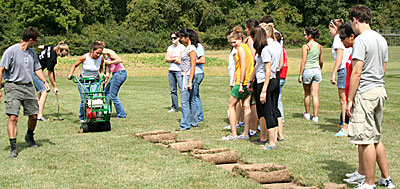 sod sculpture construction