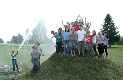 sod sculpture construction