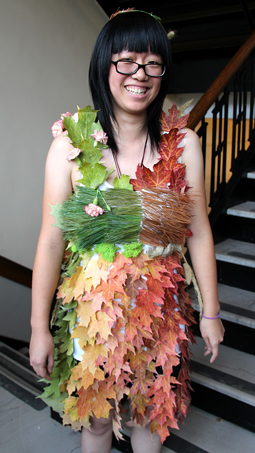 botanical fashion show