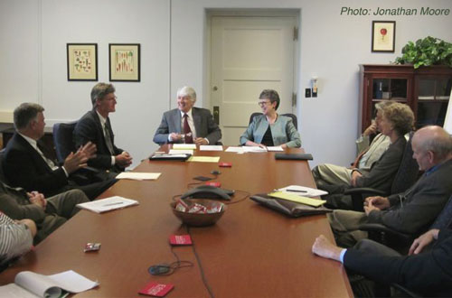 Meeting in at USDA