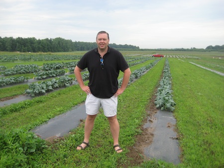 Phil Griffiths at NY 2011 broccoli trial