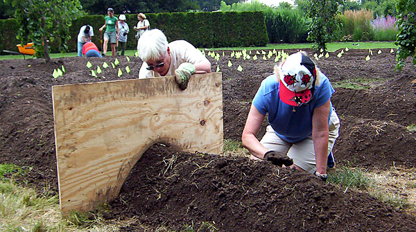 Longwood Gardens living sculpture installation