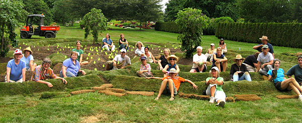 Longwood Gardens living sculpture installation